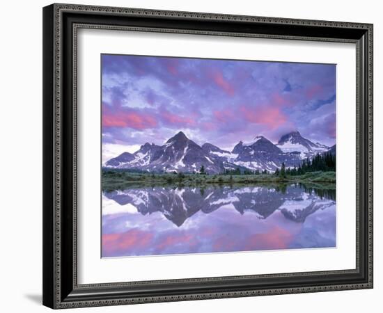 Mount Assiniboine, Canada-David Nunuk-Framed Photographic Print