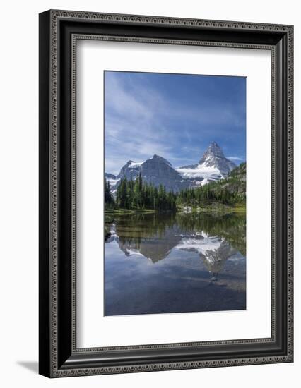 Mount Assiniboine Reflected in Sunburst Lake-Howie Garber-Framed Photographic Print