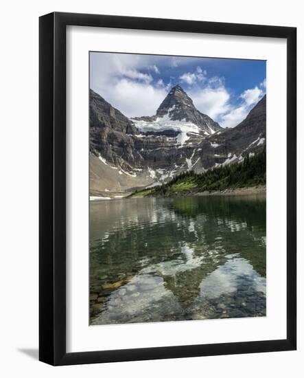 Mount Assiniboine Reflection, Canada-Howie Garber-Framed Photographic Print