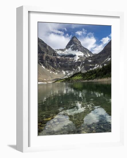 Mount Assiniboine Reflection, Canada-Howie Garber-Framed Photographic Print