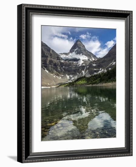 Mount Assiniboine Reflection, Canada-Howie Garber-Framed Photographic Print