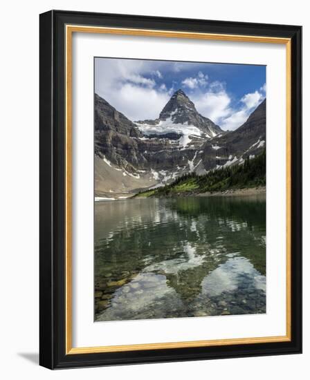 Mount Assiniboine Reflection, Canada-Howie Garber-Framed Photographic Print