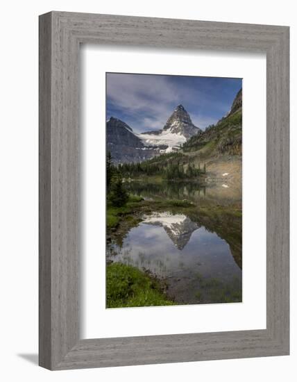 Mount Assiniboine reflection, Canada-Howie Garber-Framed Photographic Print