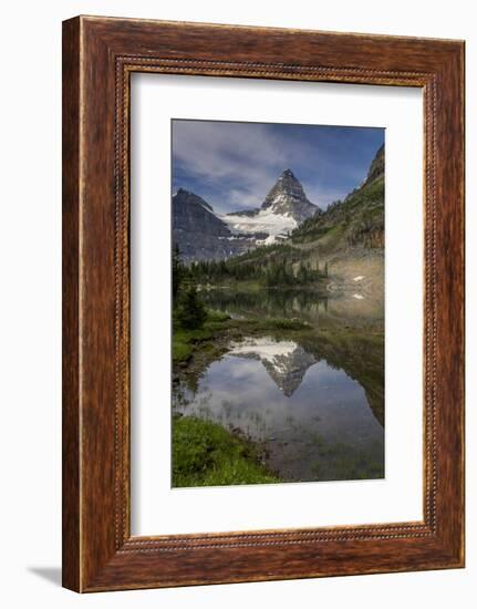 Mount Assiniboine reflection, Canada-Howie Garber-Framed Photographic Print