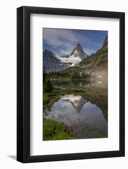 Mount Assiniboine reflection, Canada-Howie Garber-Framed Photographic Print