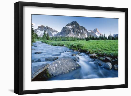 Mount Assiniboine-David Nunuk-Framed Photographic Print