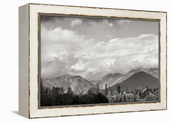 Mount Baker Shrouded-Dana Styber-Framed Premier Image Canvas