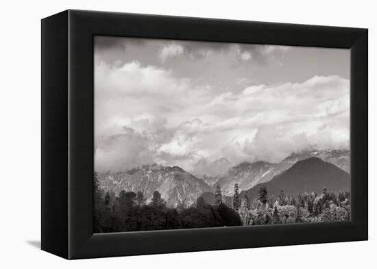 Mount Baker Shrouded-Dana Styber-Framed Premier Image Canvas