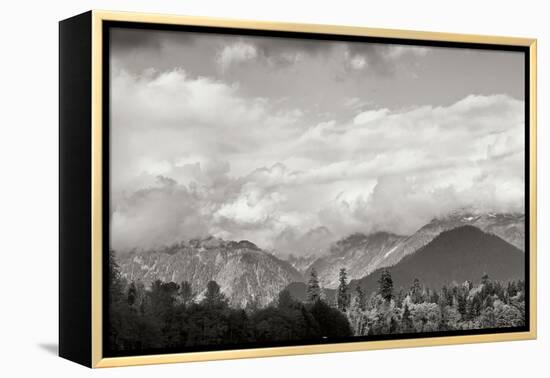 Mount Baker Shrouded-Dana Styber-Framed Premier Image Canvas