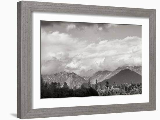 Mount Baker Shrouded-Dana Styber-Framed Photographic Print