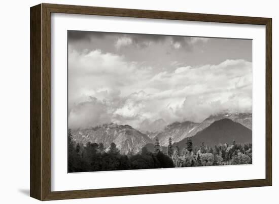 Mount Baker Shrouded-Dana Styber-Framed Photographic Print