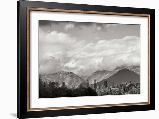 Mount Baker Shrouded-Dana Styber-Framed Photographic Print