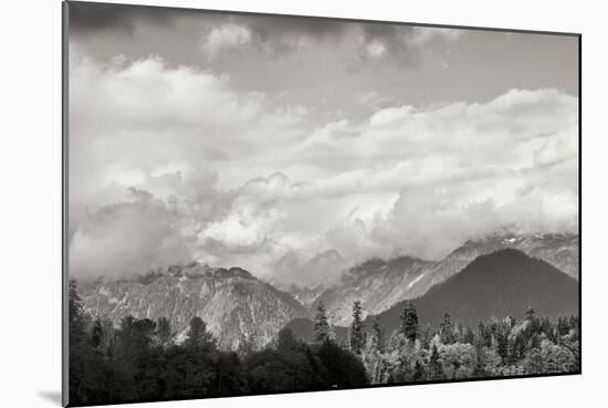 Mount Baker Shrouded-Dana Styber-Mounted Photographic Print