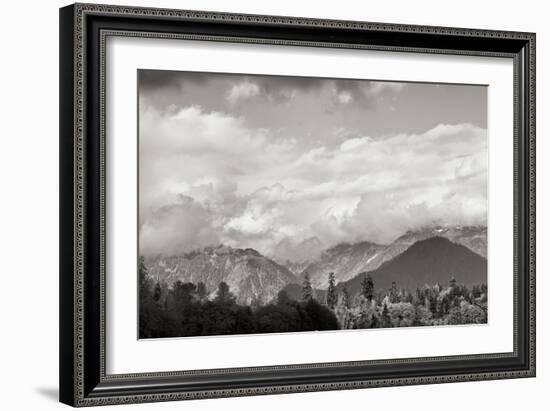 Mount Baker Shrouded-Dana Styber-Framed Photographic Print