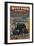 Mount Baker, Washington - Black Bears Vintage Sign-Lantern Press-Framed Art Print