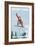 Mount Baker, Washington - Snowboarder Jumping-Lantern Press-Framed Art Print