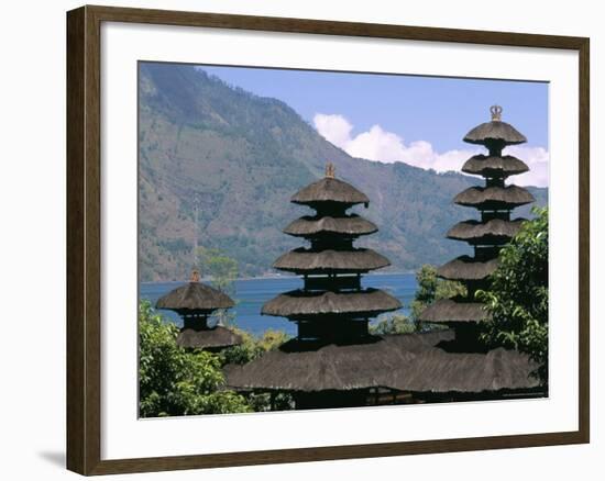 Mount Batur, Island of Bali, Indonesia, Southeast Asia-Bruno Morandi-Framed Photographic Print