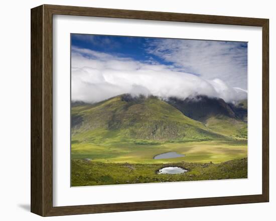 Mount Brandon, Connor Pass, Dingle Peninsula, County Kerry, Munster, Republic of Ireland, Europe-Richard Cummins-Framed Photographic Print