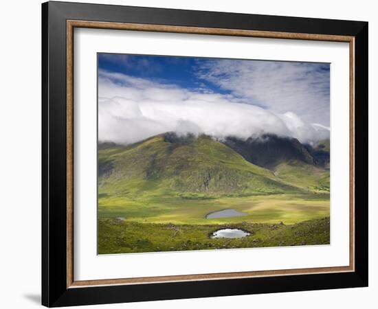 Mount Brandon, Connor Pass, Dingle Peninsula, County Kerry, Munster, Republic of Ireland, Europe-Richard Cummins-Framed Photographic Print