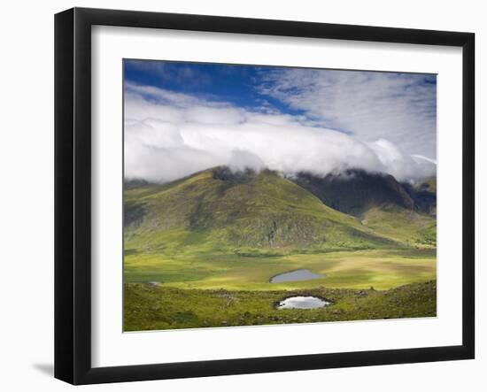 Mount Brandon, Connor Pass, Dingle Peninsula, County Kerry, Munster, Republic of Ireland, Europe-Richard Cummins-Framed Photographic Print