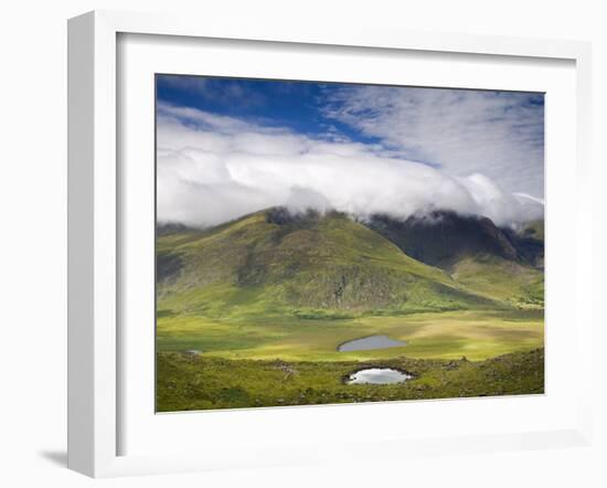 Mount Brandon, Connor Pass, Dingle Peninsula, County Kerry, Munster, Republic of Ireland, Europe-Richard Cummins-Framed Photographic Print