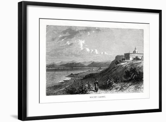 Mount Carmel, Israel, 19th Century-J Quartley-Framed Giclee Print