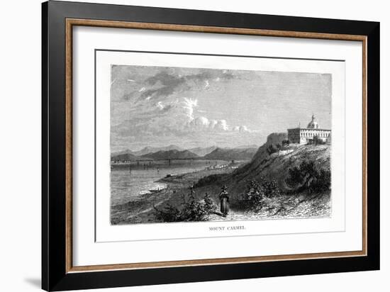 Mount Carmel, Israel, 19th Century-J Quartley-Framed Giclee Print