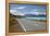 Mount Cook and Lake Pukaki with Empty Mount Cook Road, Mount Cook National Park, Canterbury Region-Stuart Black-Framed Premier Image Canvas