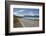 Mount Cook and Lake Pukaki with Empty Mount Cook Road, Mount Cook National Park, Canterbury Region-Stuart Black-Framed Photographic Print