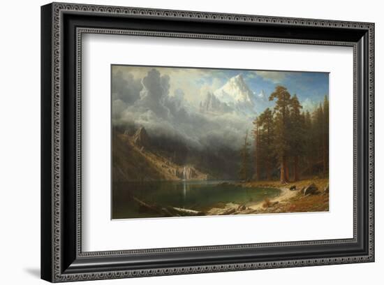 Mount Corcoran, c. 1876-1877-Albert Bierstadt-Framed Art Print