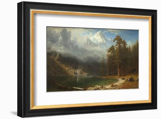 Mount Corcoran, c. 1876-1877-Albert Bierstadt-Framed Art Print