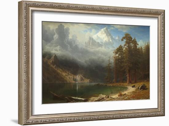 Mount Corcoran, c.1876-77-Albert Bierstadt-Framed Giclee Print