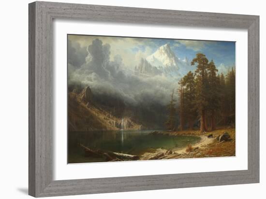 Mount Corcoran, c.1876-77-Albert Bierstadt-Framed Giclee Print