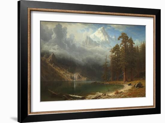 Mount Corcoran, c.1876-77-Albert Bierstadt-Framed Giclee Print