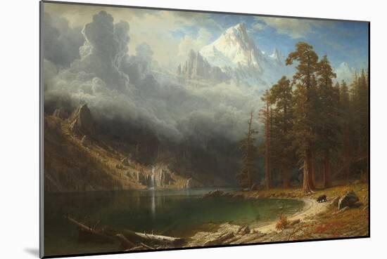 Mount Corcoran, c.1876-77-Albert Bierstadt-Mounted Giclee Print