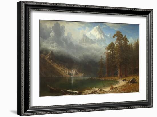 Mount Corcoran, c.1876-77-Albert Bierstadt-Framed Giclee Print