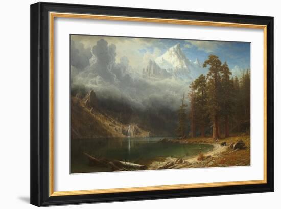 Mount Corcoran, c.1876-77-Albert Bierstadt-Framed Giclee Print