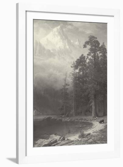 Mount Corcoran - Vintage-Albert Bierstadt-Framed Giclee Print