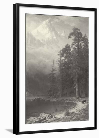 Mount Corcoran - Vintage-Albert Bierstadt-Framed Giclee Print