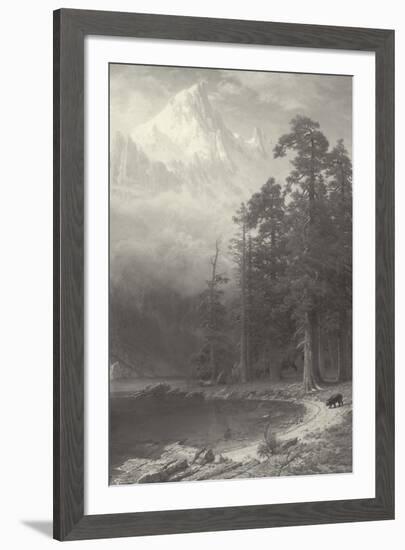 Mount Corcoran - Vintage-Albert Bierstadt-Framed Giclee Print