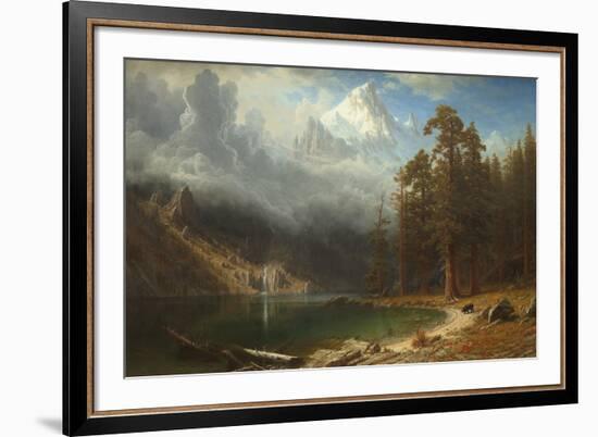 Mount Corcoran-Albert Bierstadt-Framed Giclee Print