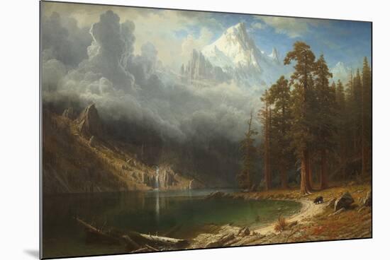Mount Corcoran-Albert Bierstadt-Mounted Giclee Print