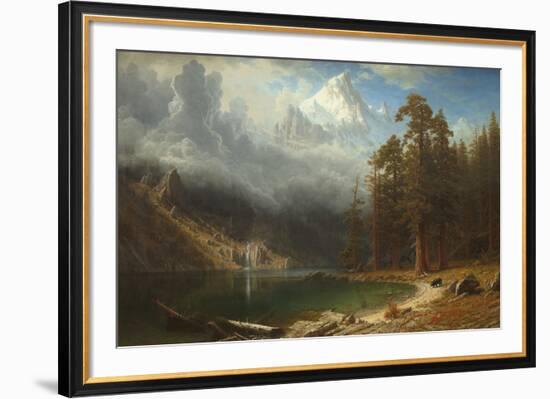 Mount Corcoran-Albert Bierstadt-Framed Giclee Print