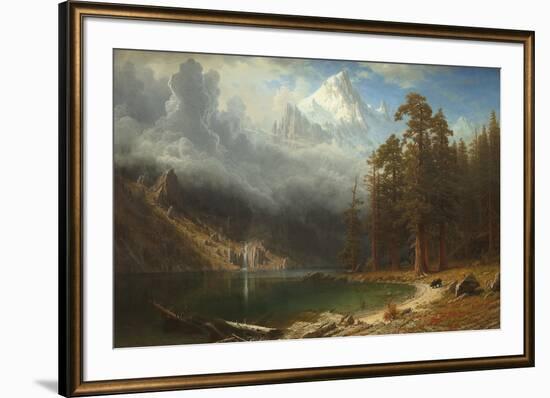 Mount Corcoran-Albert Bierstadt-Framed Giclee Print