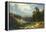 Mount Corcoran-Albert Bierstadt-Framed Stretched Canvas