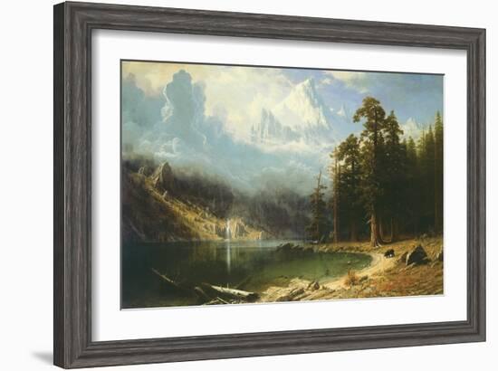 Mount Corcoran-Albert Bierstadt-Framed Art Print