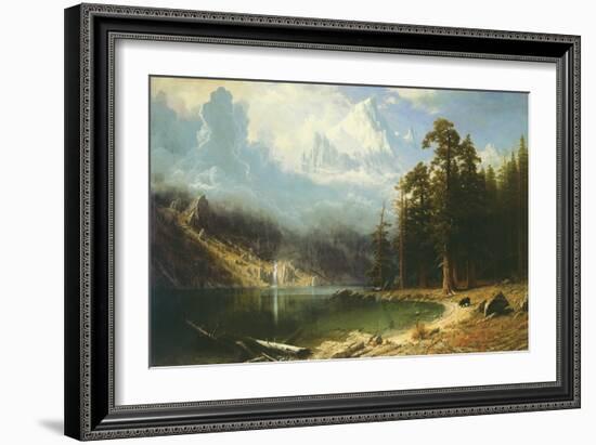 Mount Corcoran-Albert Bierstadt-Framed Art Print