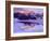 Mount Dana at Sunset Reflecting in Partially Frozen Lake, Sierra Nevada Mountains, California, USA-Christopher Talbot Frank-Framed Photographic Print