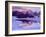 Mount Dana at Sunset Reflecting in Partially Frozen Lake, Sierra Nevada Mountains, California, USA-Christopher Talbot Frank-Framed Photographic Print