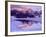 Mount Dana at Sunset Reflecting in Partially Frozen Lake, Sierra Nevada Mountains, California, USA-Christopher Talbot Frank-Framed Photographic Print